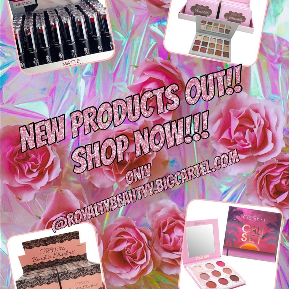 Beauty creations make up palettes on my website